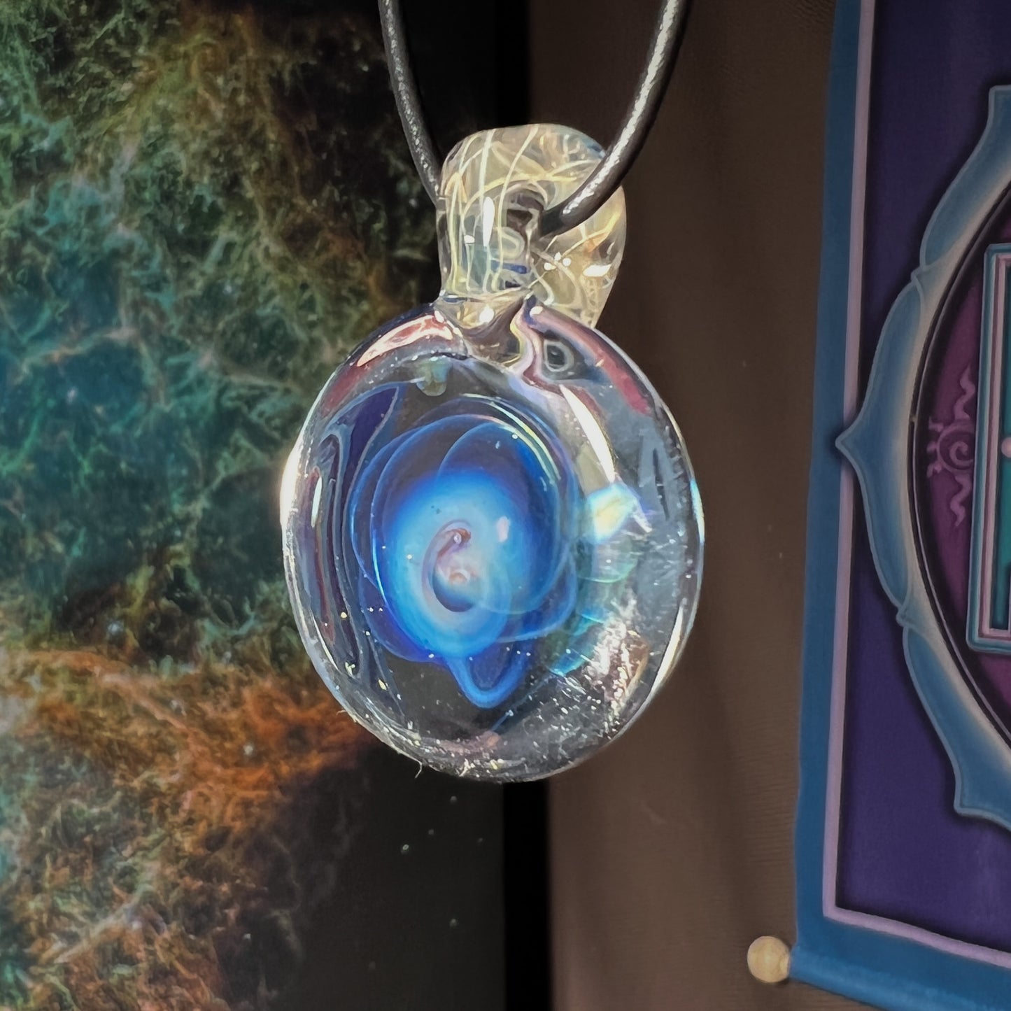 Cosmic Bloom Medallion, small