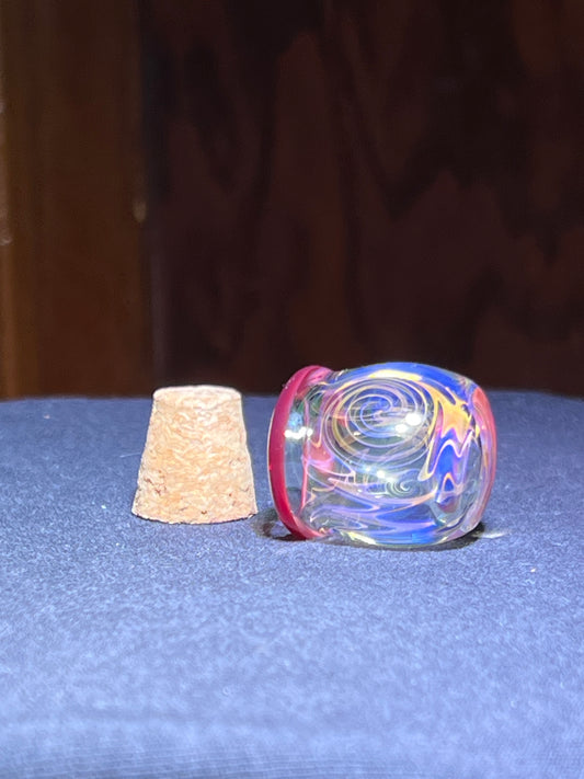 Small Fumeworked Jar