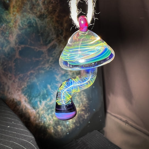 Etheric Mushroom Pendant