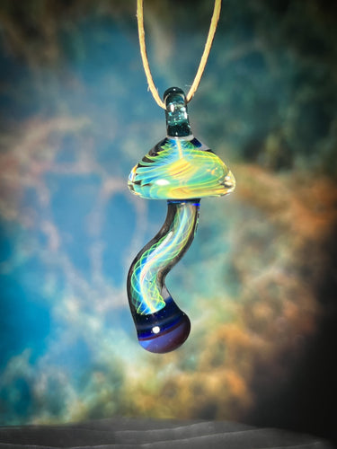 Etheric Mushroom Pendant