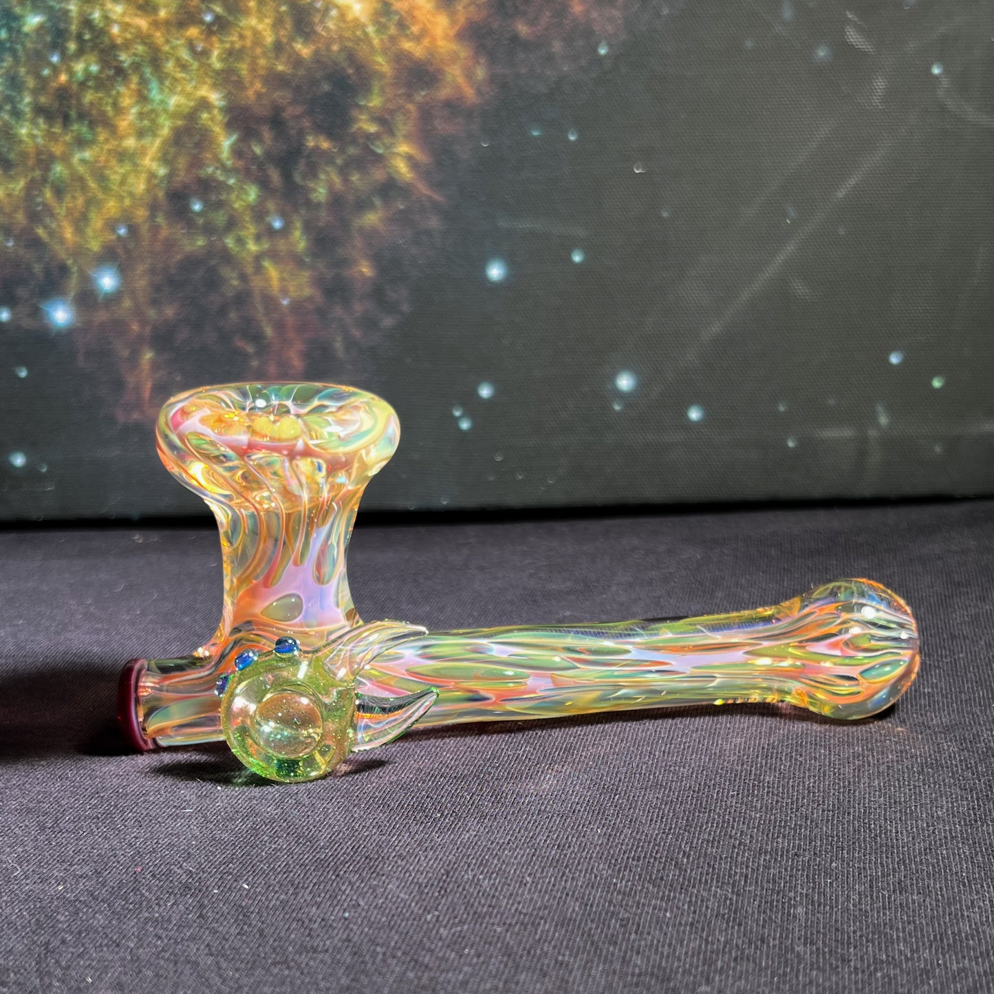 Medicine Piece gold and silver fume