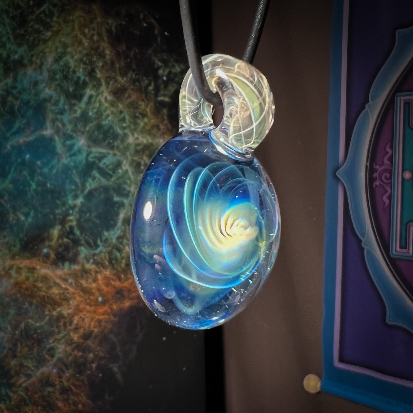 Cosmic Bloom Medallion, small