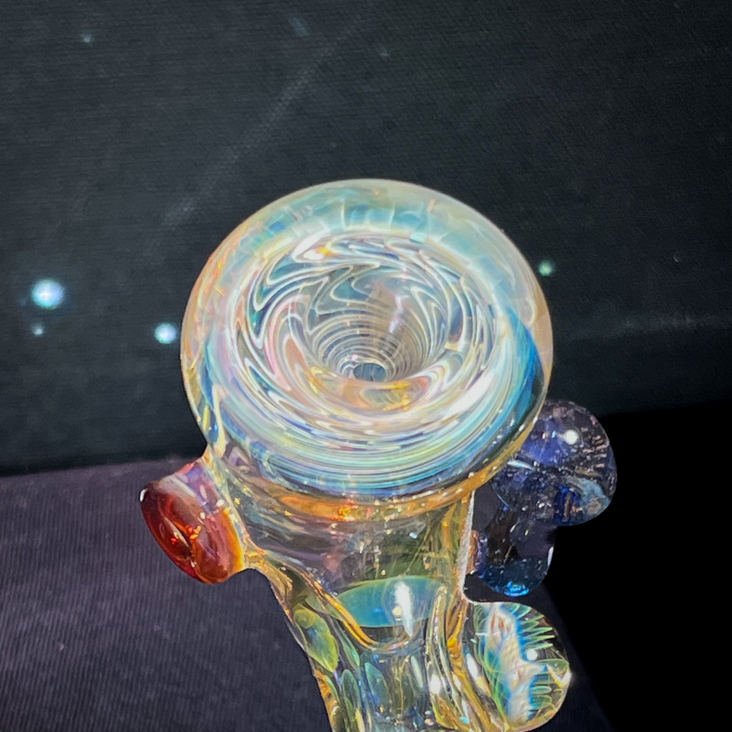Spike Hammer gold and silver fume