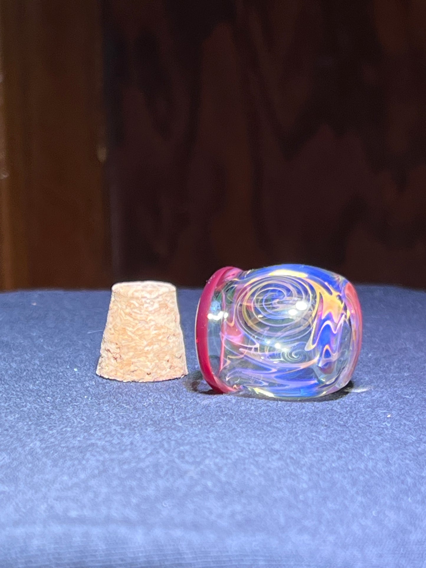 Small Fumeworked Jar