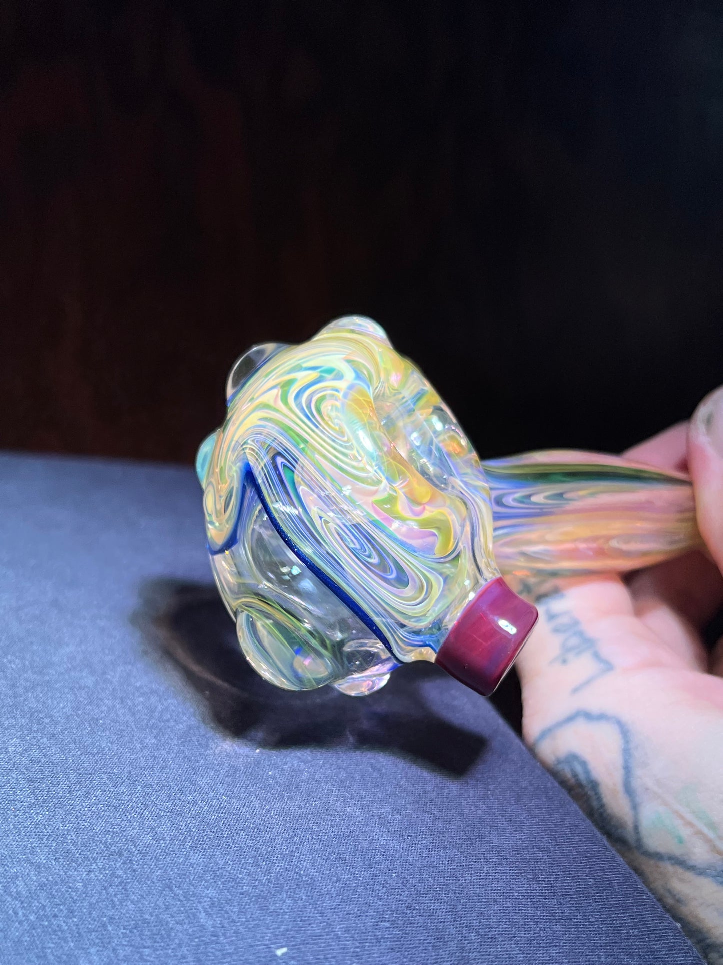 Multi-section fume spoon