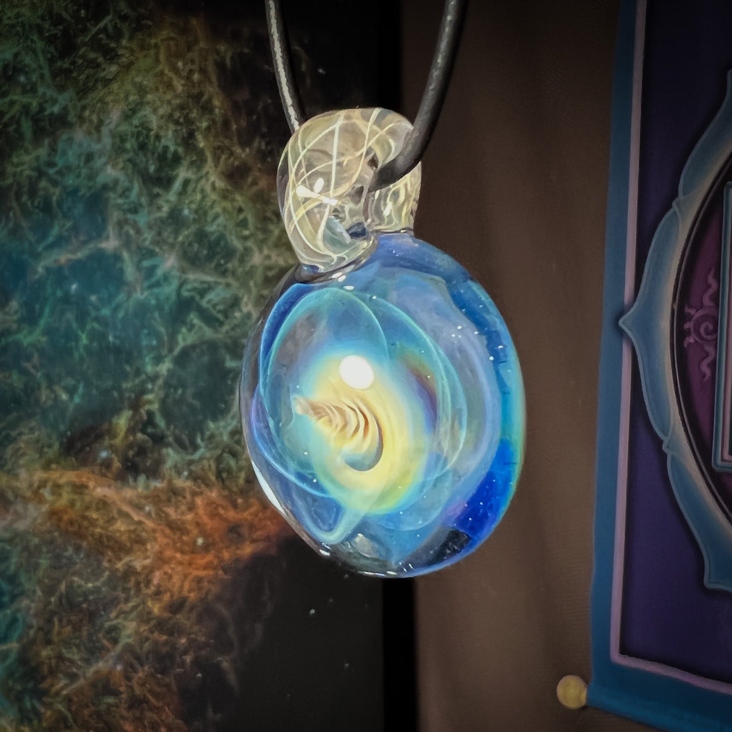 Cosmic Bloom Medallion, small