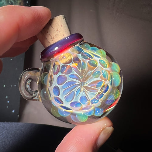 Entheo Disk Jar pendant