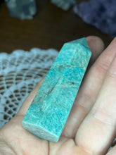 Load image into Gallery viewer, Peruvian Amazonite Stone Obelisk