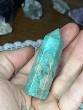 Load image into Gallery viewer, Peruvian Amazonite Stone Obelisk