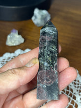 Load image into Gallery viewer, Garnet Stone Obelisk 124g