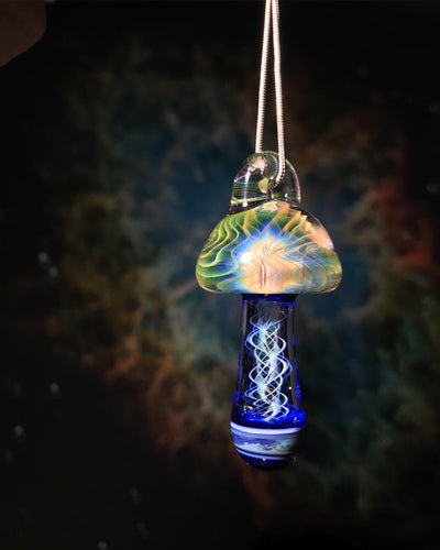 Etheric mushroom amulet