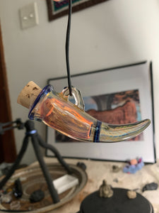 Medicine Horn Vile pendant