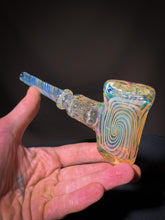 Load image into Gallery viewer, Fumed linework hammer