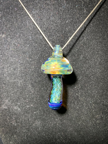 Etheric mushroom amulet frequency cap