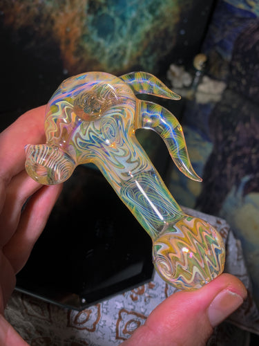 Horned fume section spoon