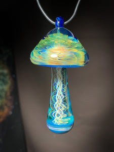 Etheric Mushroom Pendant 3.2”