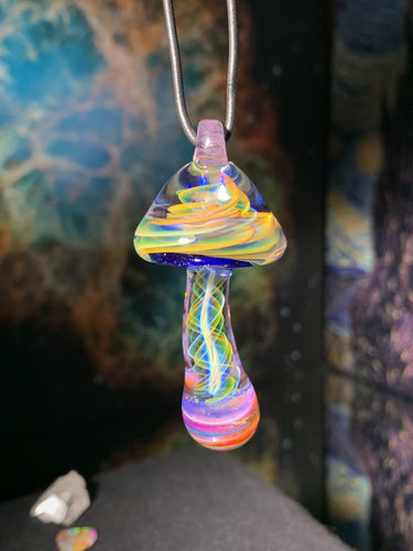 Etheric Mushroom Pendant