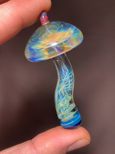 Etheric Mushroom Pendant 3”
