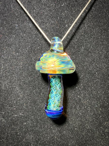Etheric mushroom amulet frequency cap