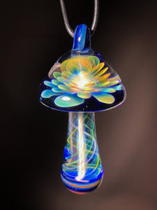 Etheric Mushroom pendant lotus xl