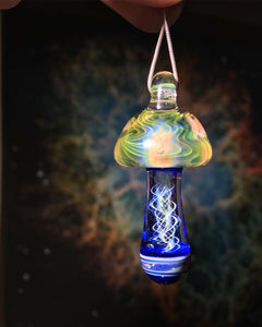 Etheric mushroom amulet