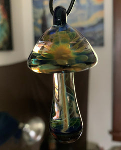 Etheric Mushroom pendant lotus xl