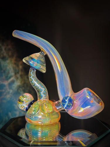 Etheric mushroom sherlock statue