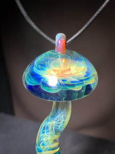 Etheric Mushroom Pendant 3”