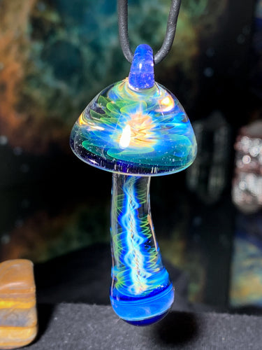 Etheric Mushroom Pendant