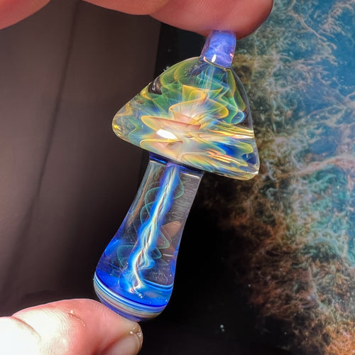Etheric Mushroom Pendant