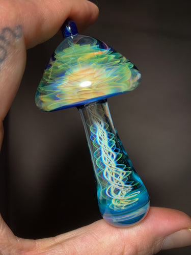 Etheric Mushroom Pendant 3.2”